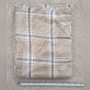 NWT GAP scarf plaid tan